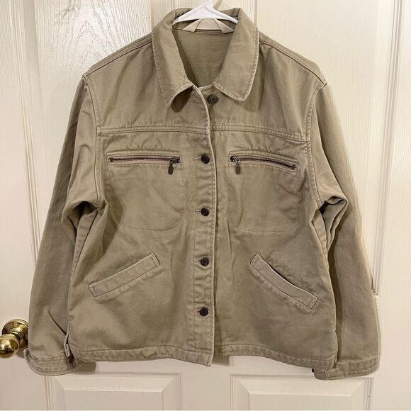 Boston Traders Denim khaki Jacket - Picture 1 of 7